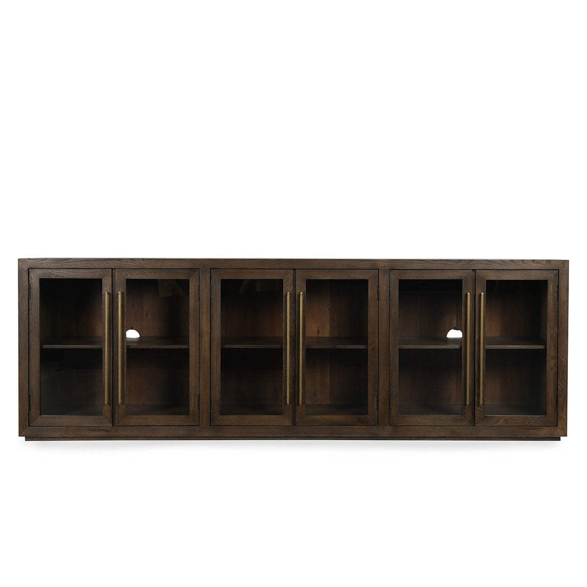 Bradley 6 Door Cabinet - Landmark Brown