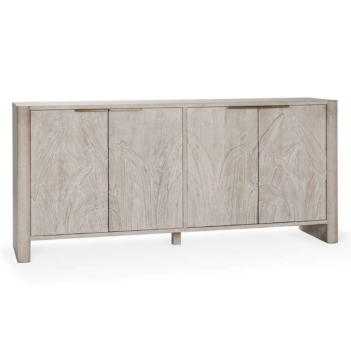 Ledro Solid Wood 4Dr Cabinet
