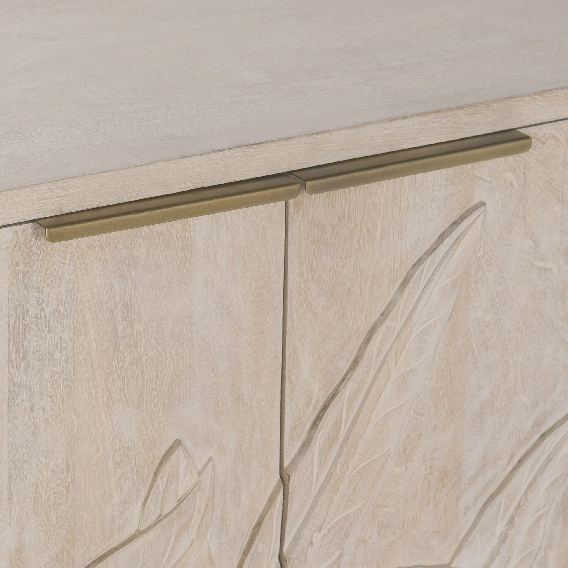 Ledro 4 Door Cabinet - Cream