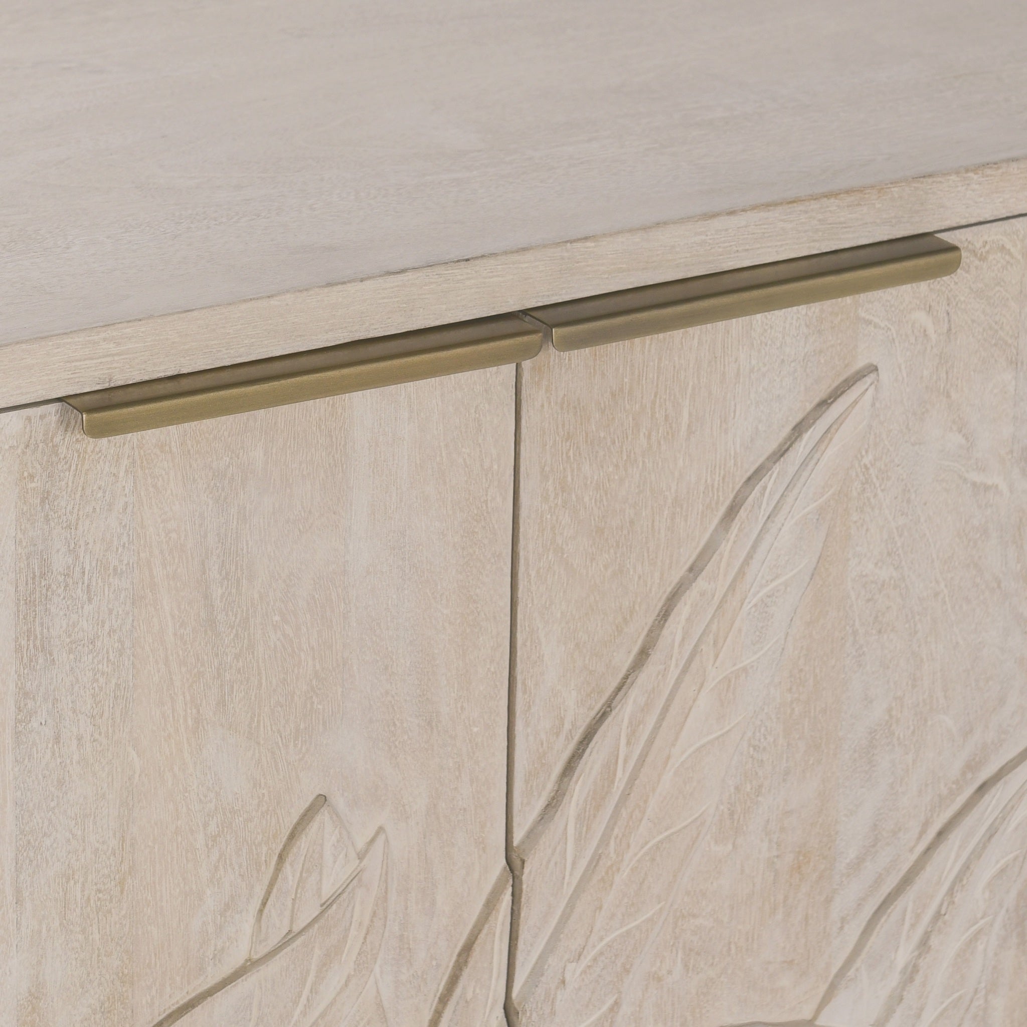 Ledro 4 Door Cabinet - Cream
