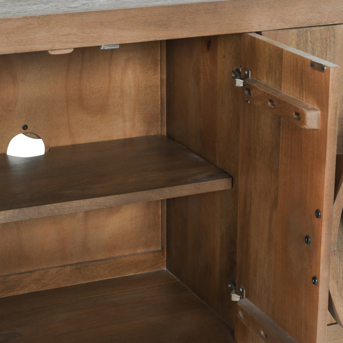 Vally 6 Door Buffet - Artisan Brown