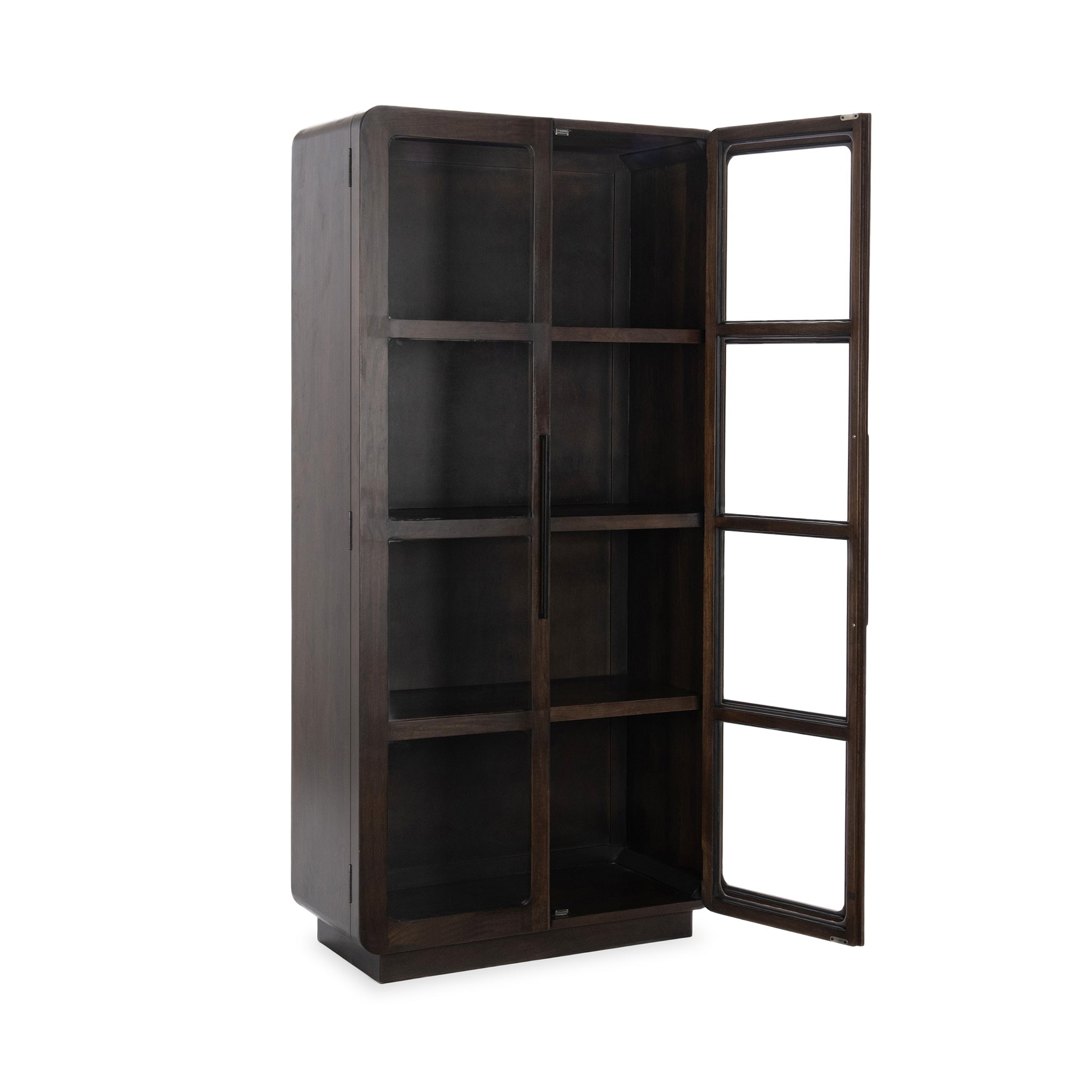 Rogers Display Cabinet - Dark Brown