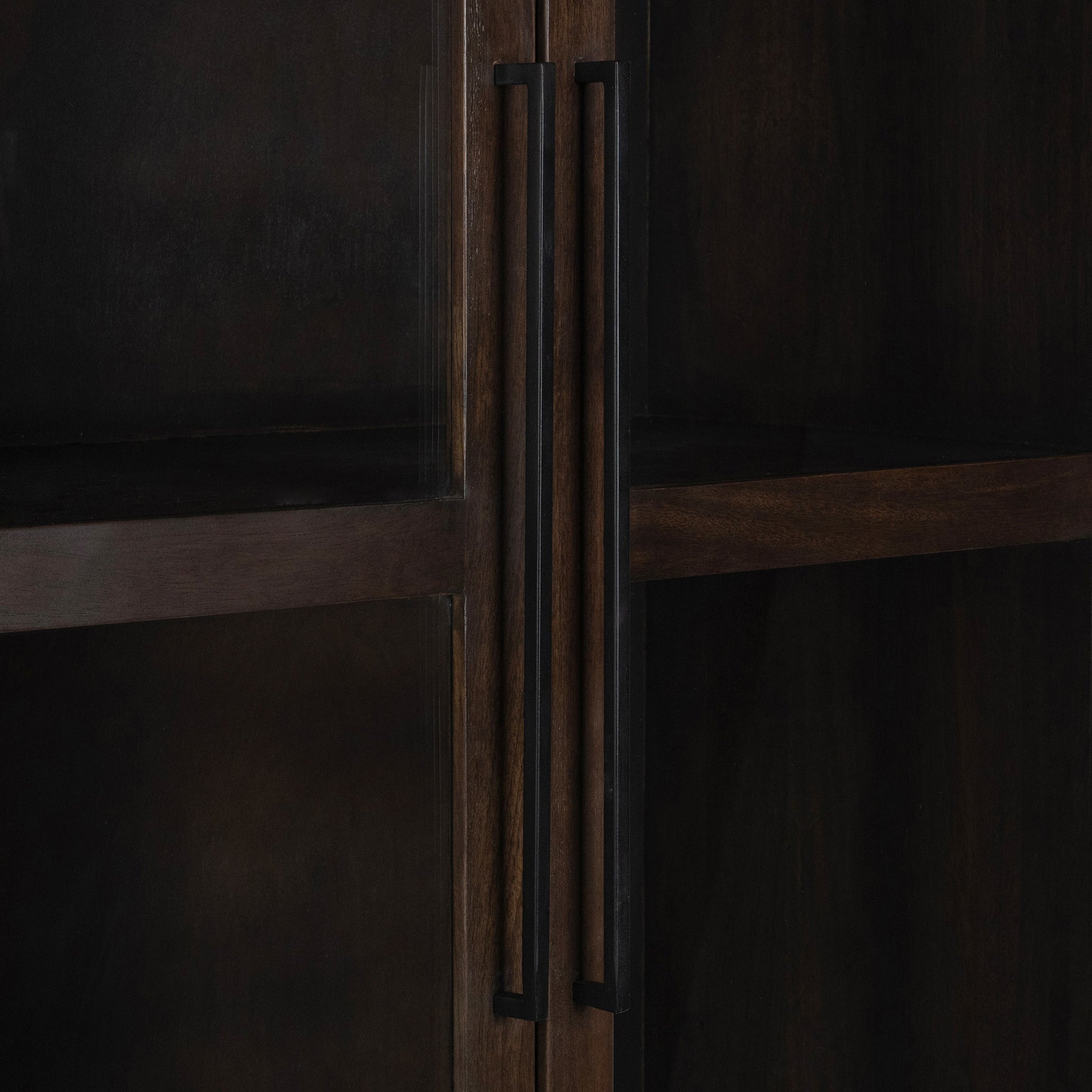 Rogers Display Cabinet - Dark Brown