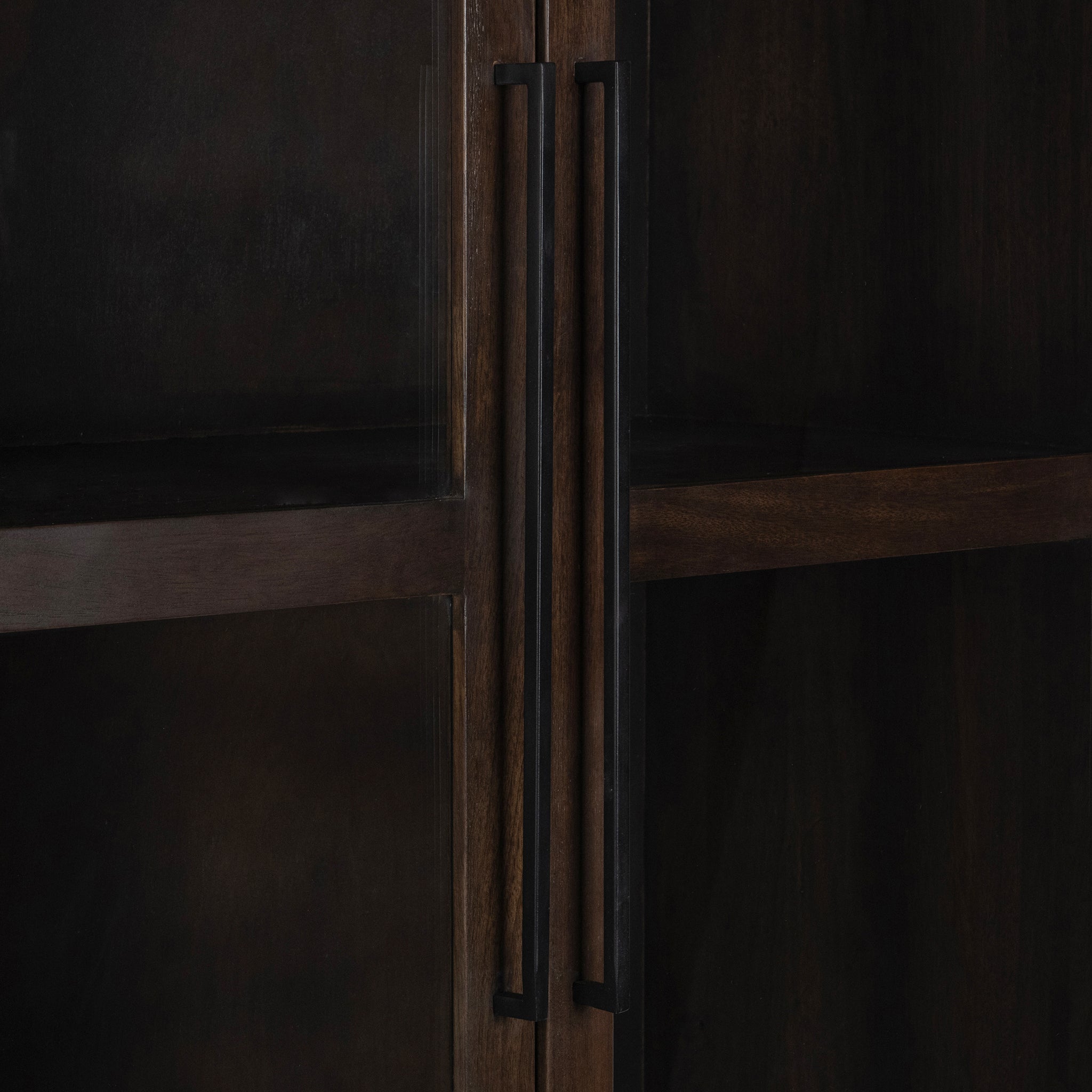 Rogers Display Cabinet - Dark Brown