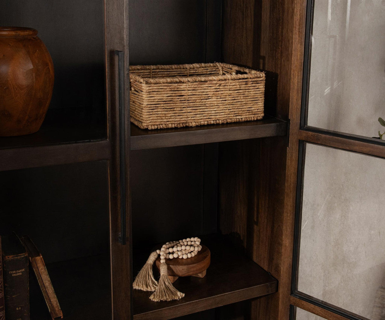 Rogers Solid Wood Tall Cabinet