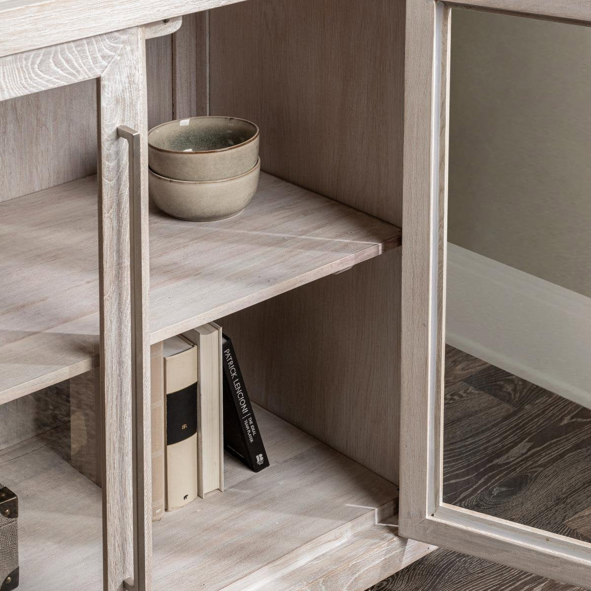 Ashley Buffet white wash 37.5"