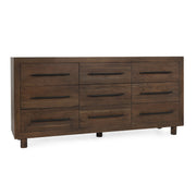Jaxon 9 Drawer Dresser - Harvest Brown - Cocoa Brown