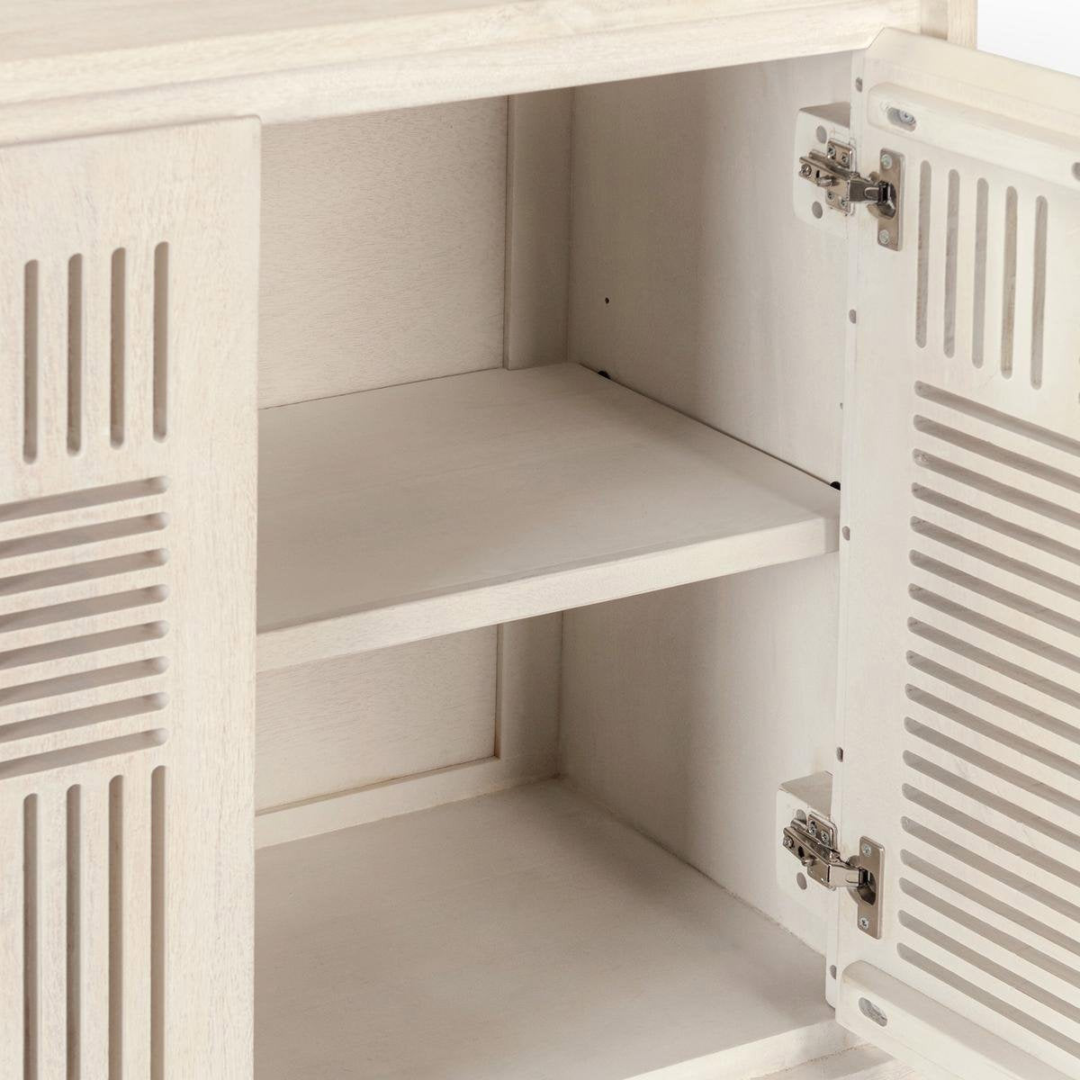 Lila Solid Wood 4Dr Buffet