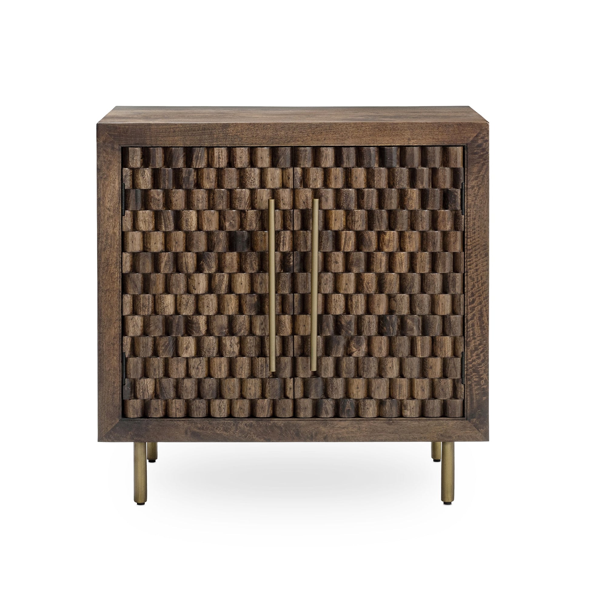 Norwood 2 Door Cabinet - Bark Brown