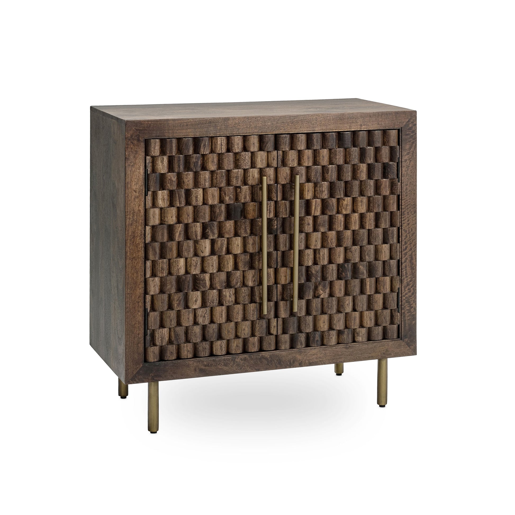 Norwood 2 Door Cabinet - Bark Brown