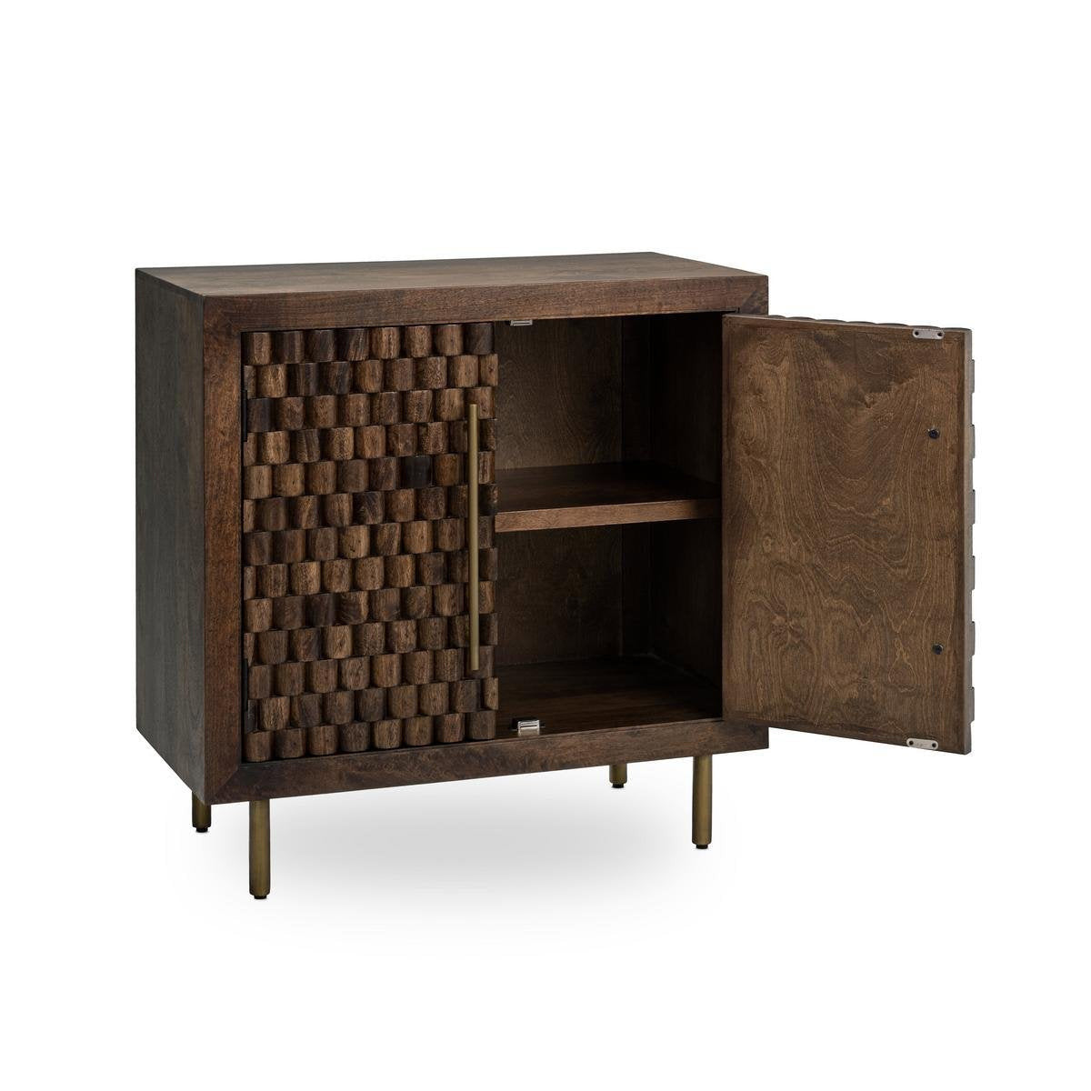 Norwood Solid Wood 2Dr Cabinet
