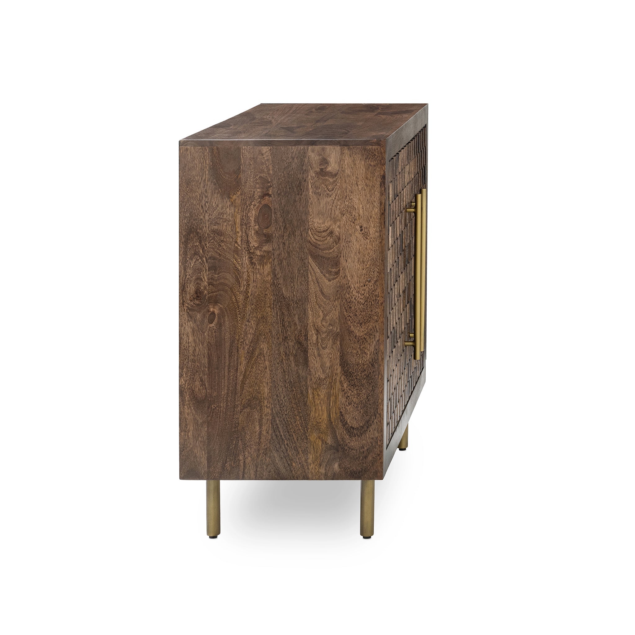 Norwood 2 Door Cabinet - Bark Brown