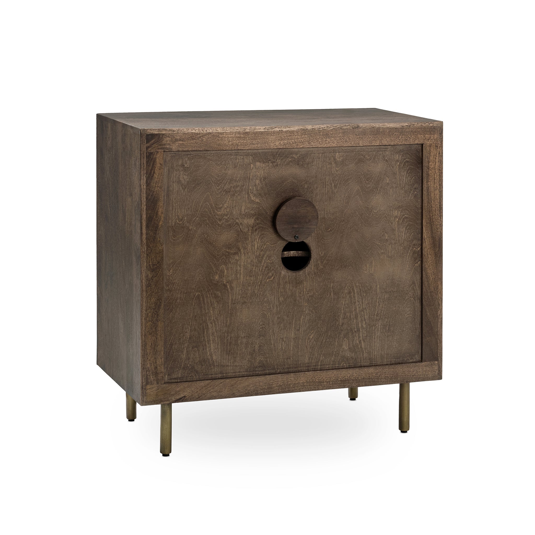 Norwood 2 Door Cabinet - Bark Brown