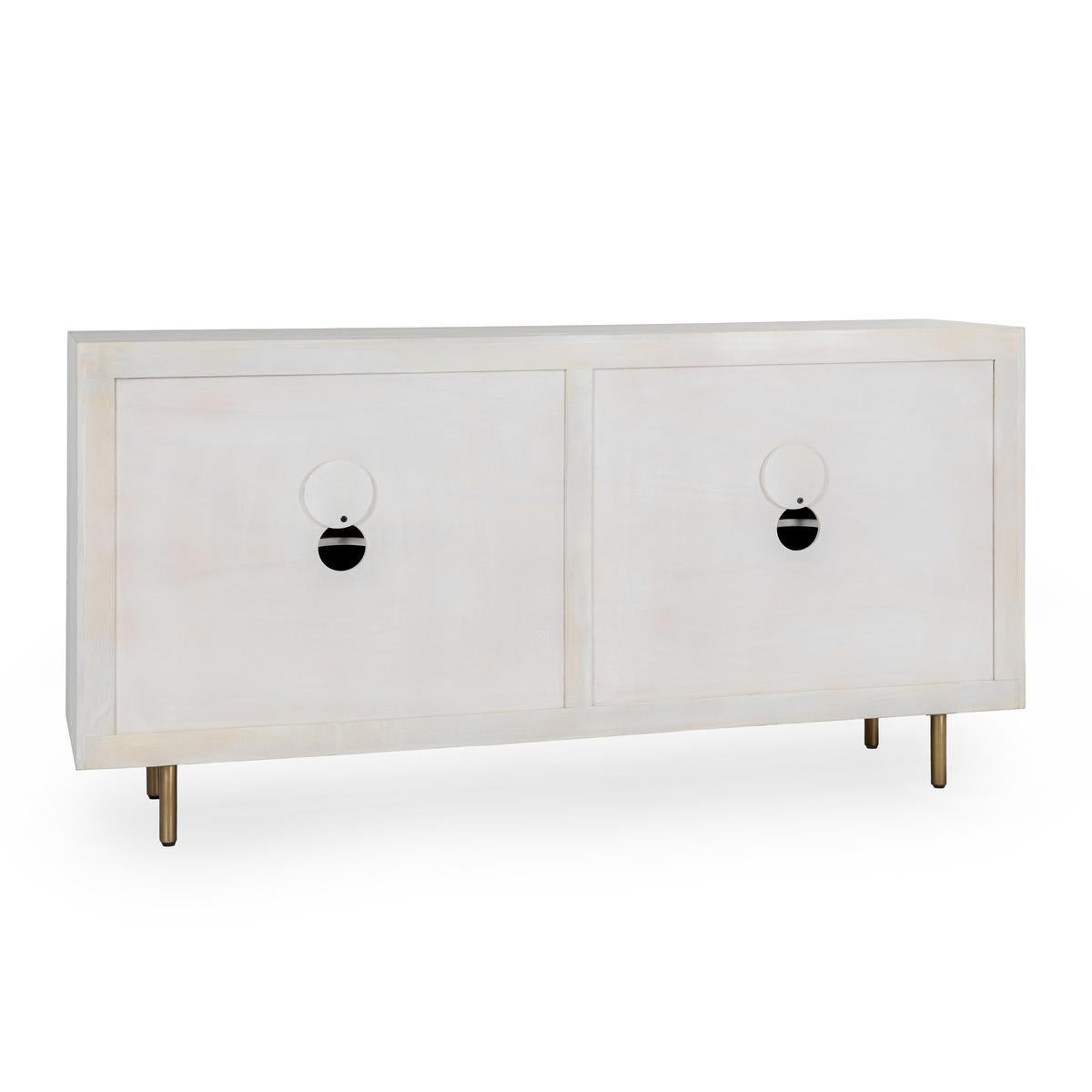 Norwood 4 Door Buffet - Bark Brown