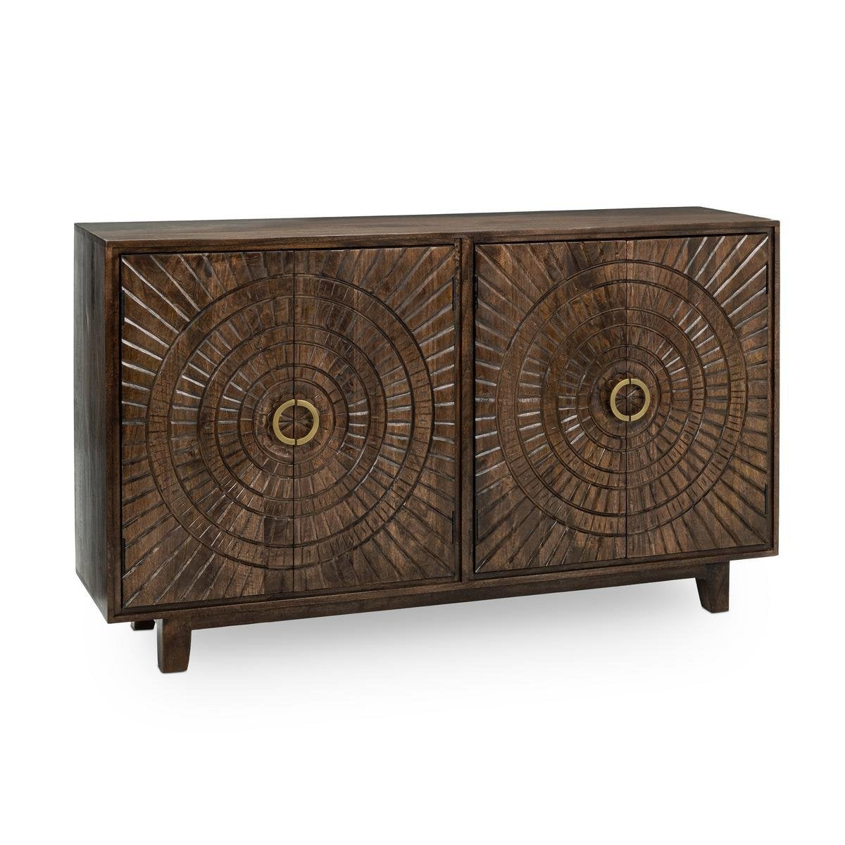 Vivienne 4 Door Buffet - Bark Brown