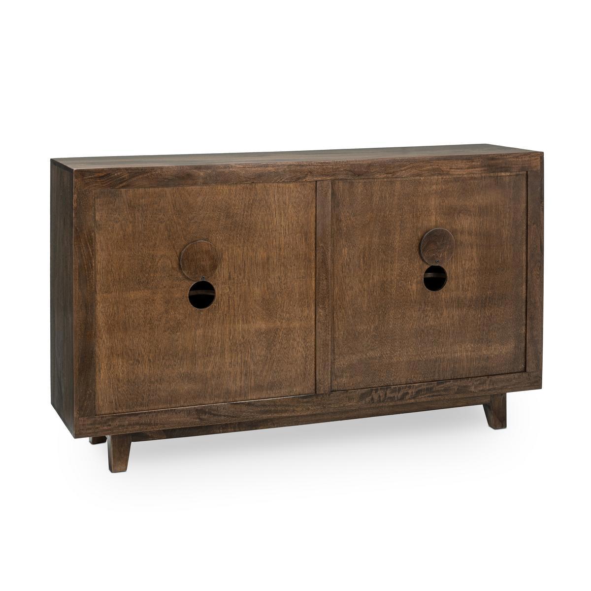 Vivienne 4 Door Buffet - Bark Brown