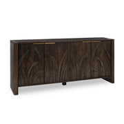 Ledro 4 Door Buffet - Dark Brown
