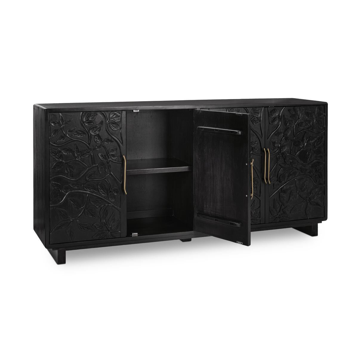 Albero 4 Door Buffet - Kona Brown