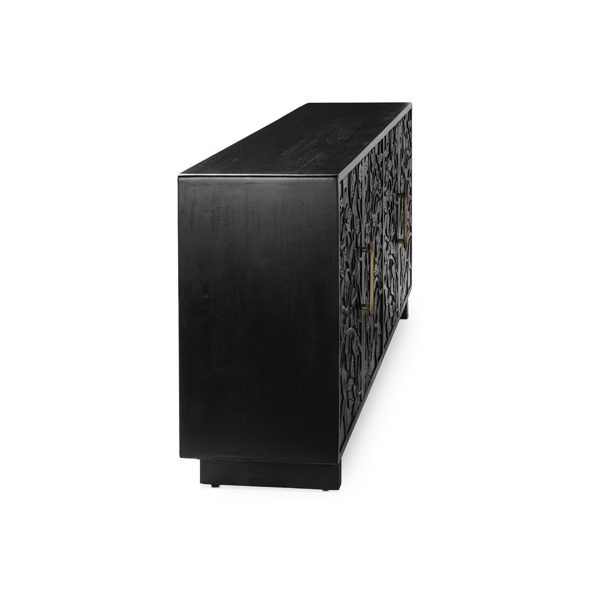 Albero 4 Door Buffet - Kona Brown