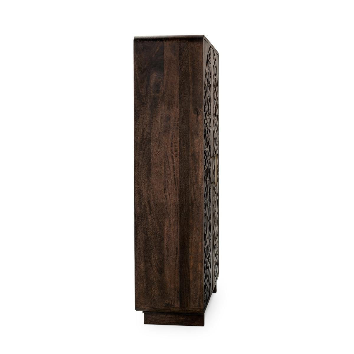 Albero Solid Wood Tall Cabinet
