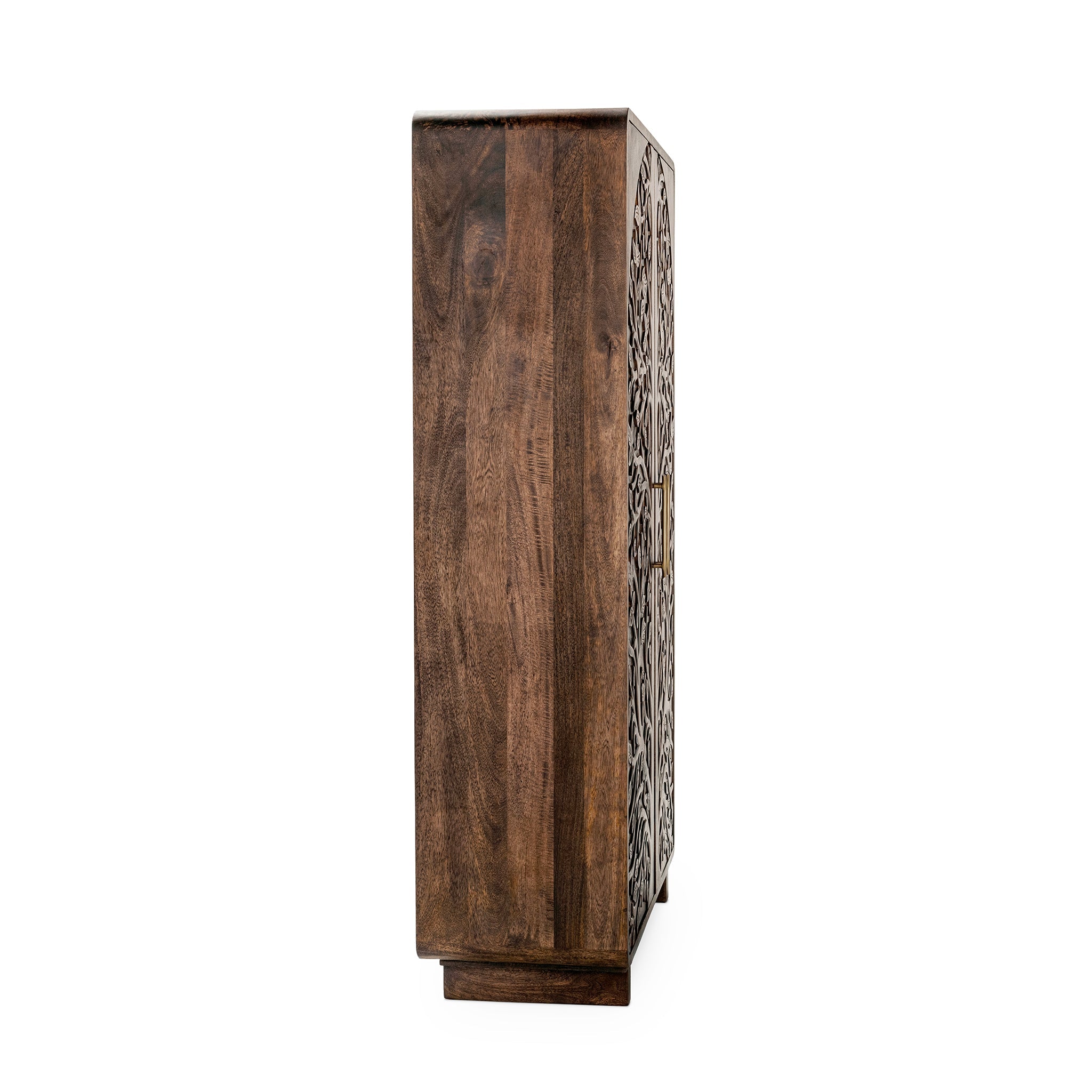 Albero Tall Cabinet - Kona Brown