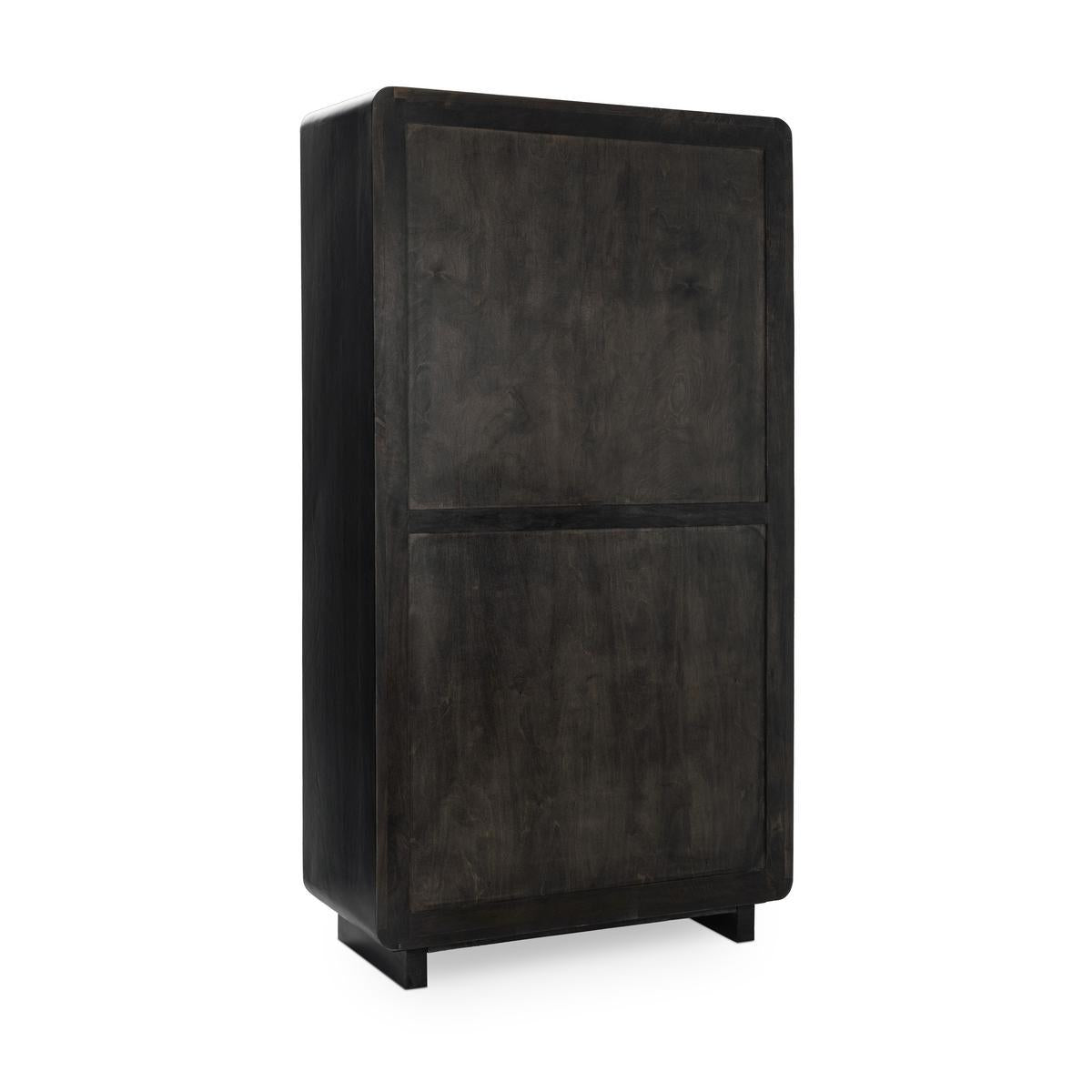 Albero Tall Cabinet - Kona Brown