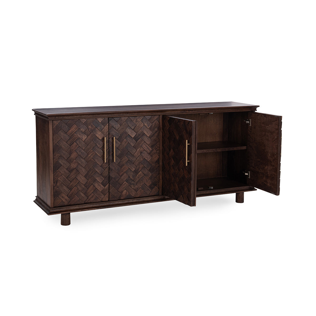 Shira Solid Wood 4Dr Buffet