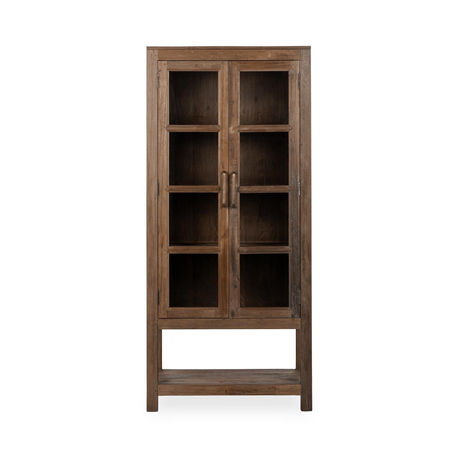 Kharga Tall Display Cabinet - Natural