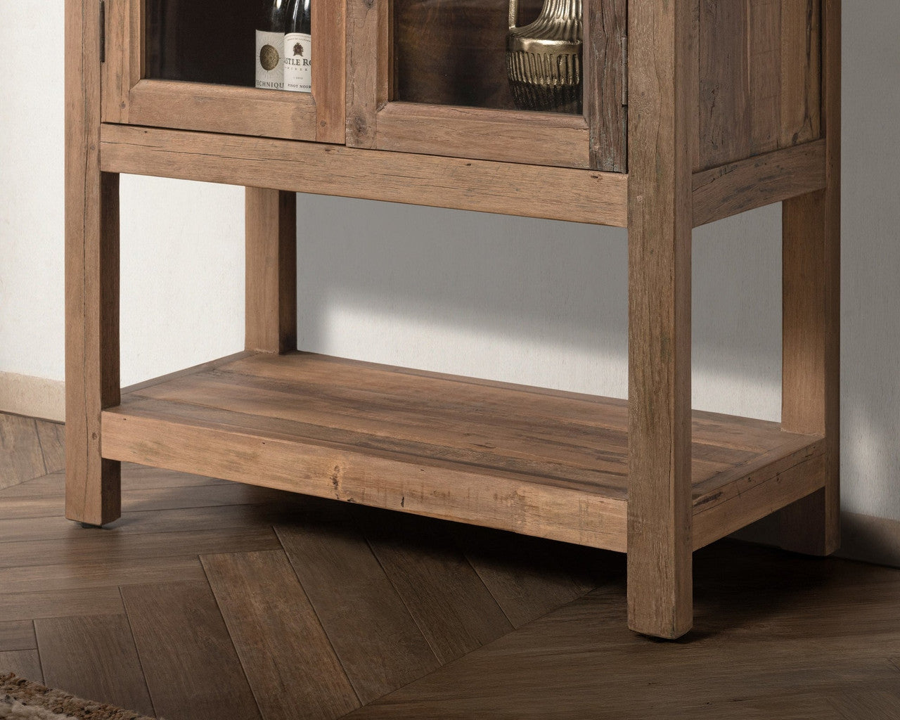 Kharga Reclaimed Wood Tall Cabinet