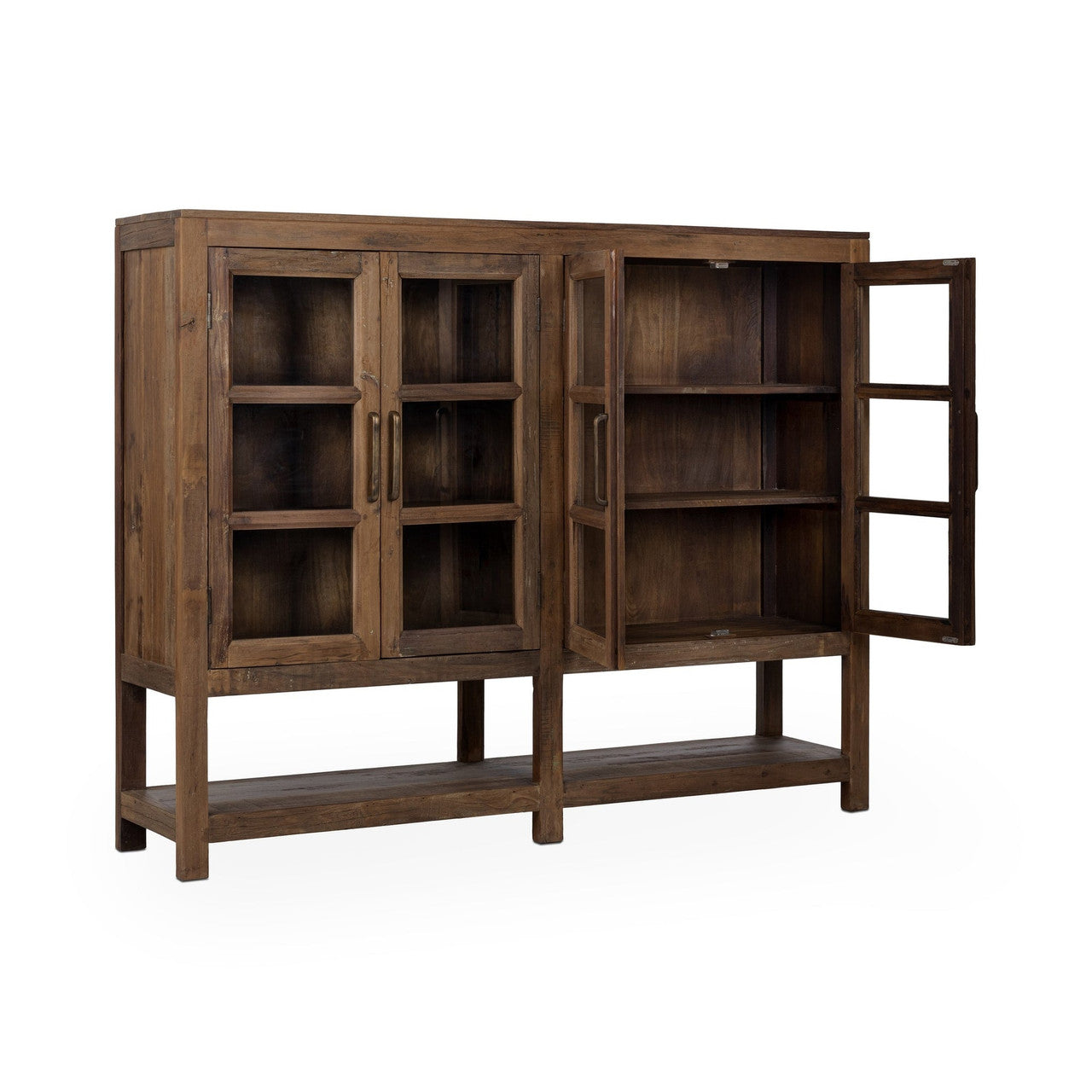 Kharga Reclaimed Wood 4Dr Cabinet