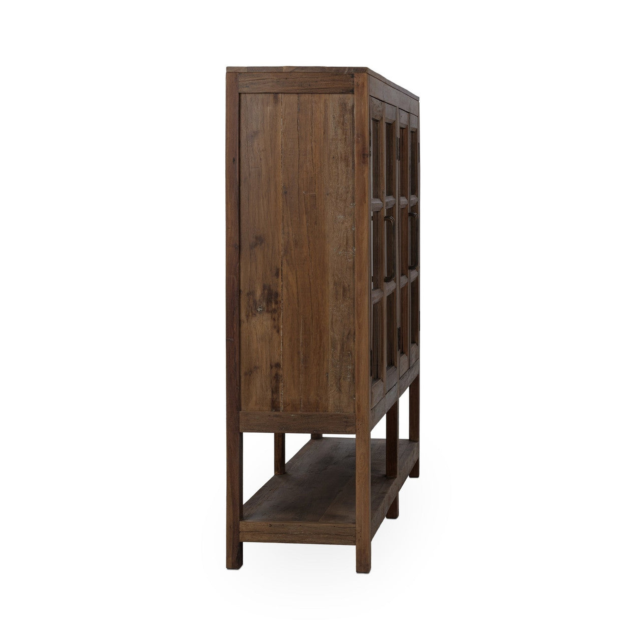 Kharga Reclaimed Wood 4Dr Cabinet