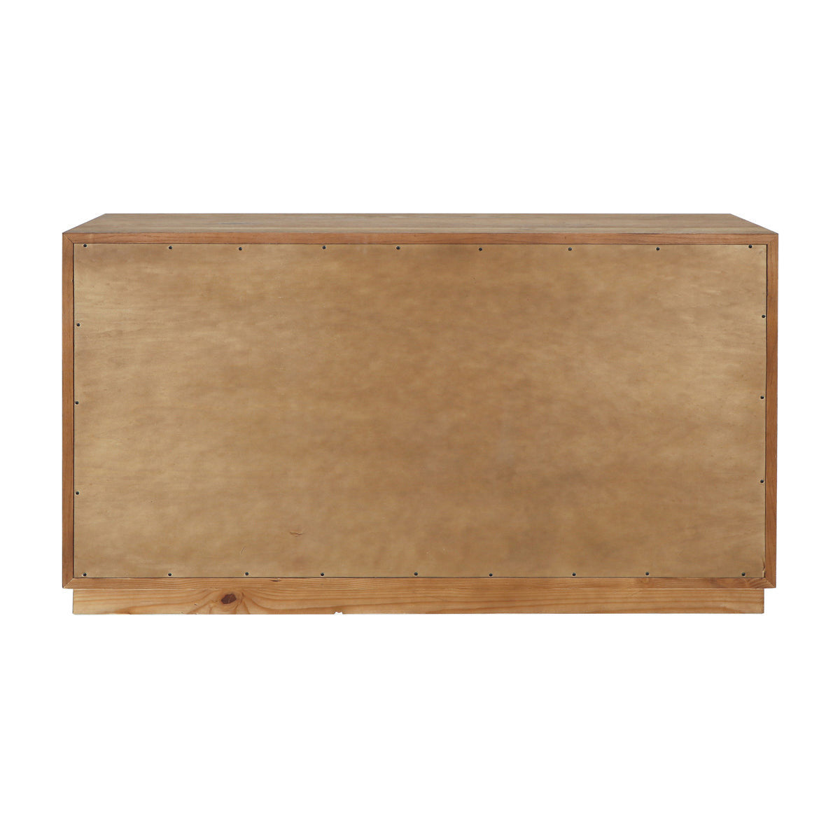 Santa Clara Solid Wood 6Dwr Dresser - Caramel Brown