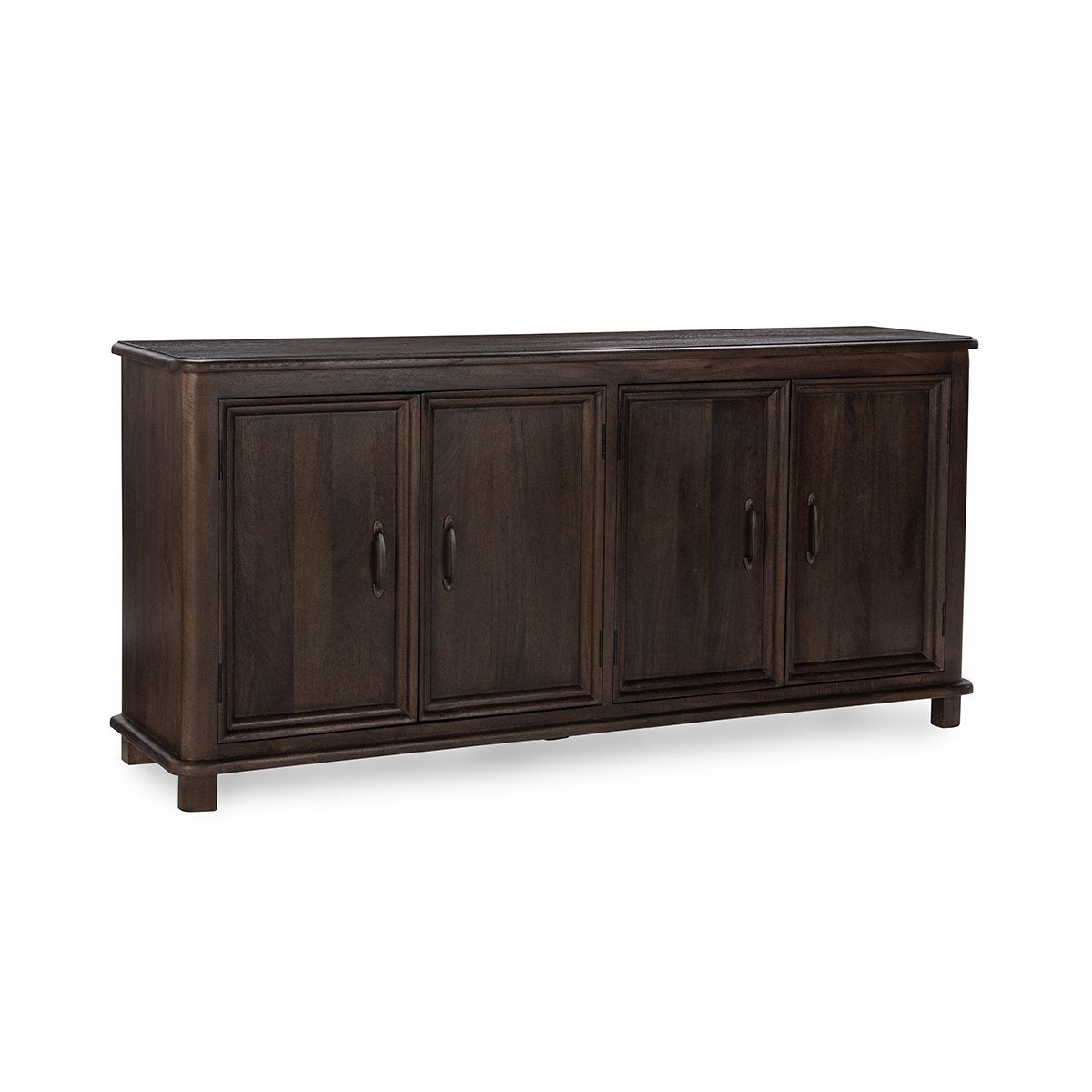 Brookside 4 Door Cabinet - Cocoa Brown