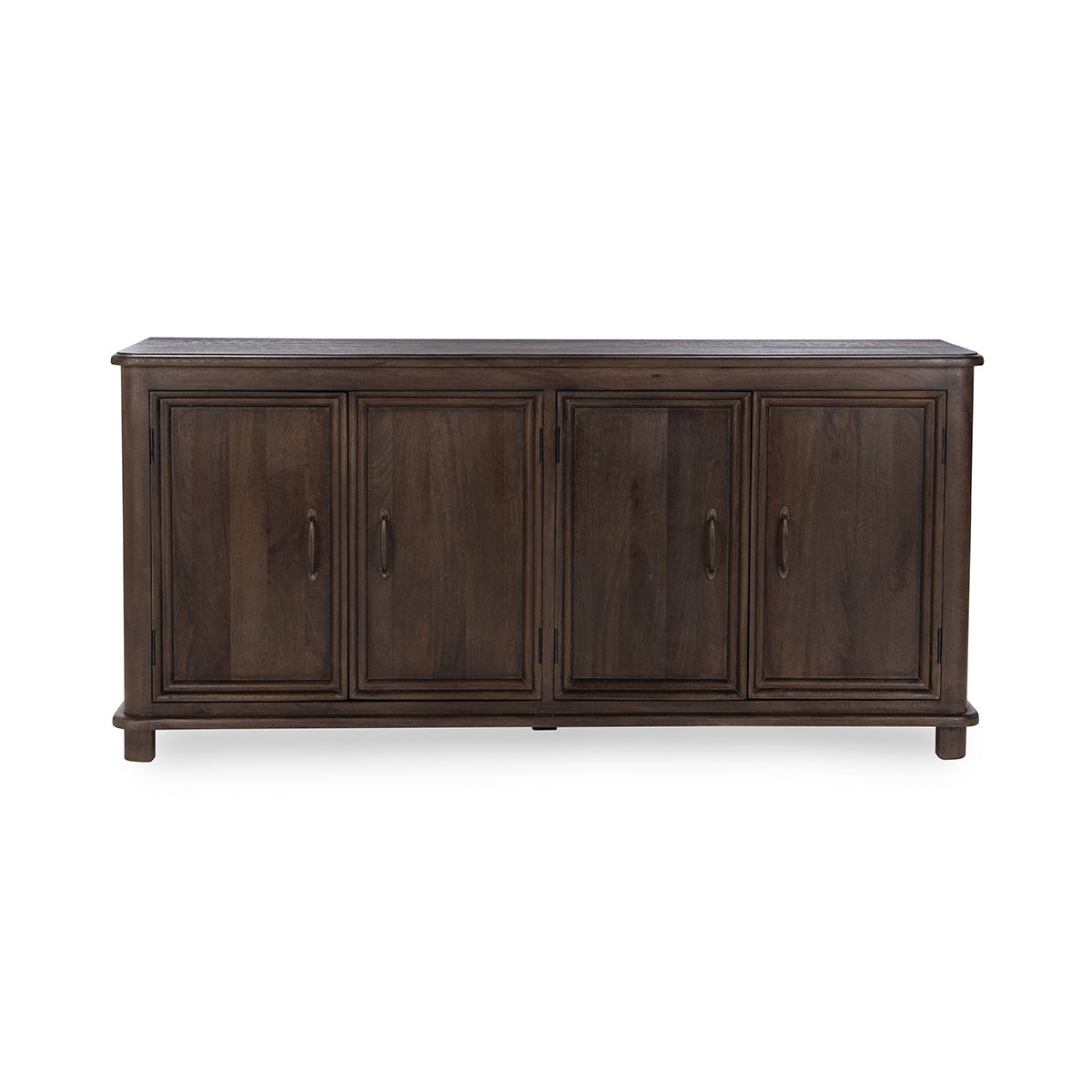 Brookside 4 Door Cabinet - Cocoa Brown