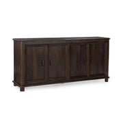 Amsterdam Solid Wood 4 Door Sideboard Cabinet 72"