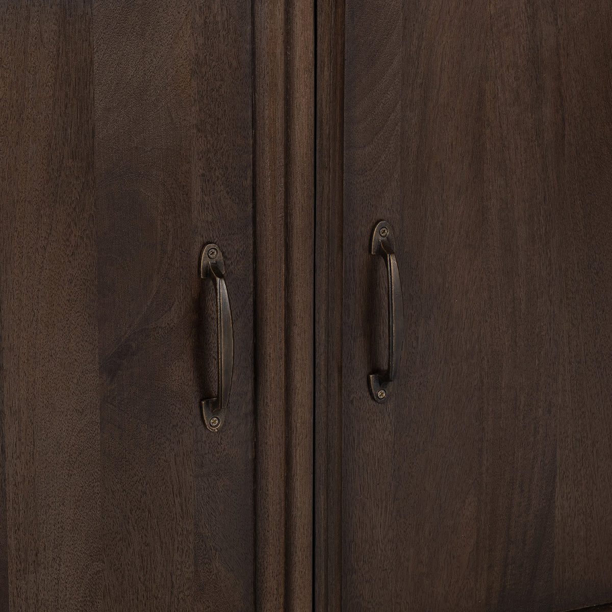 Brookside 4 Door Cabinet - Cocoa Brown