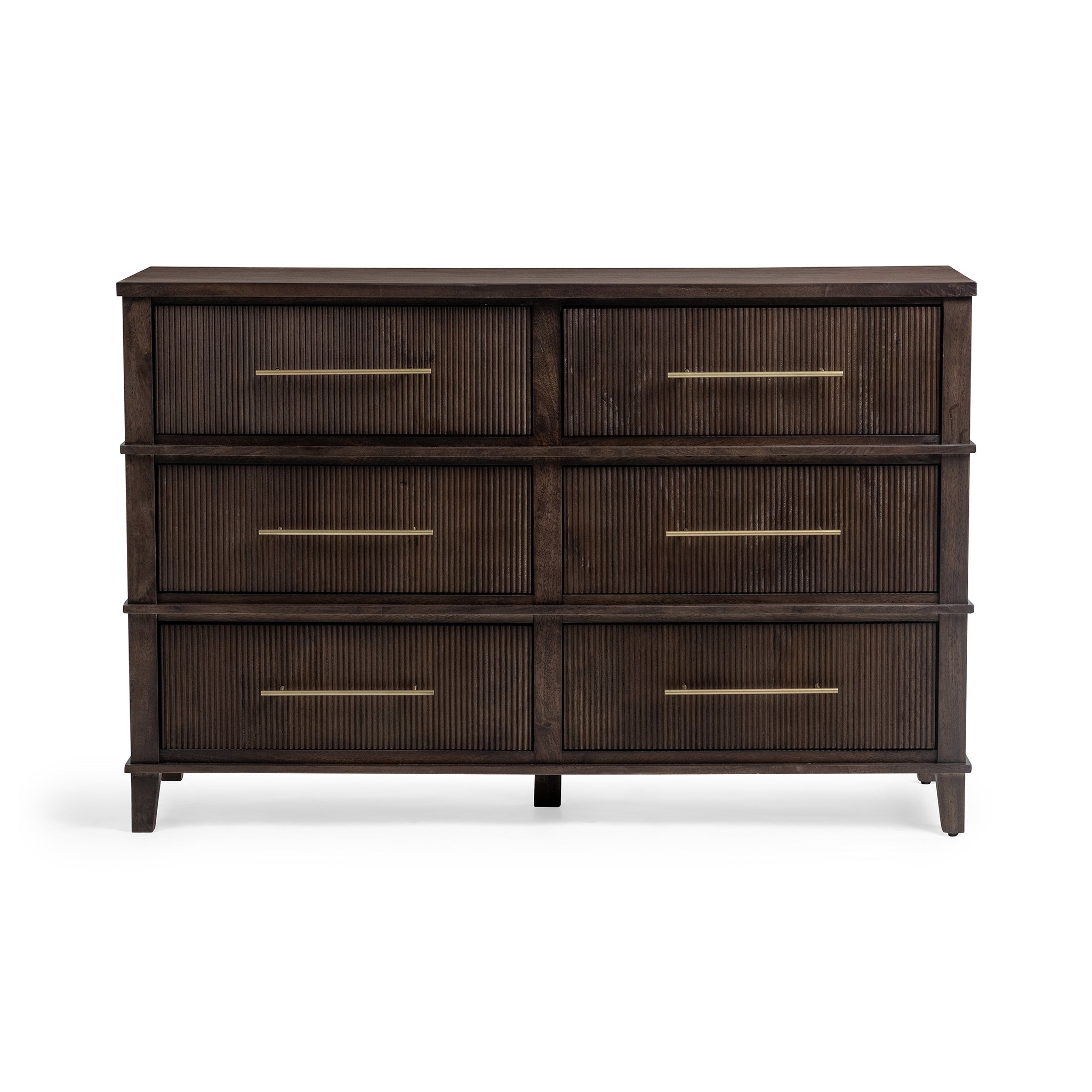 Westlake 6 Drawer Dresser - Auburn Walnut