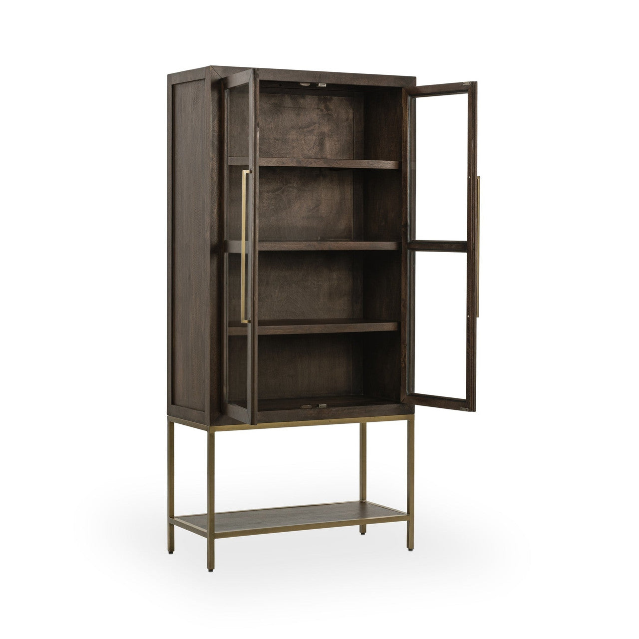 Freemont Solid Wood Tall Cabinet