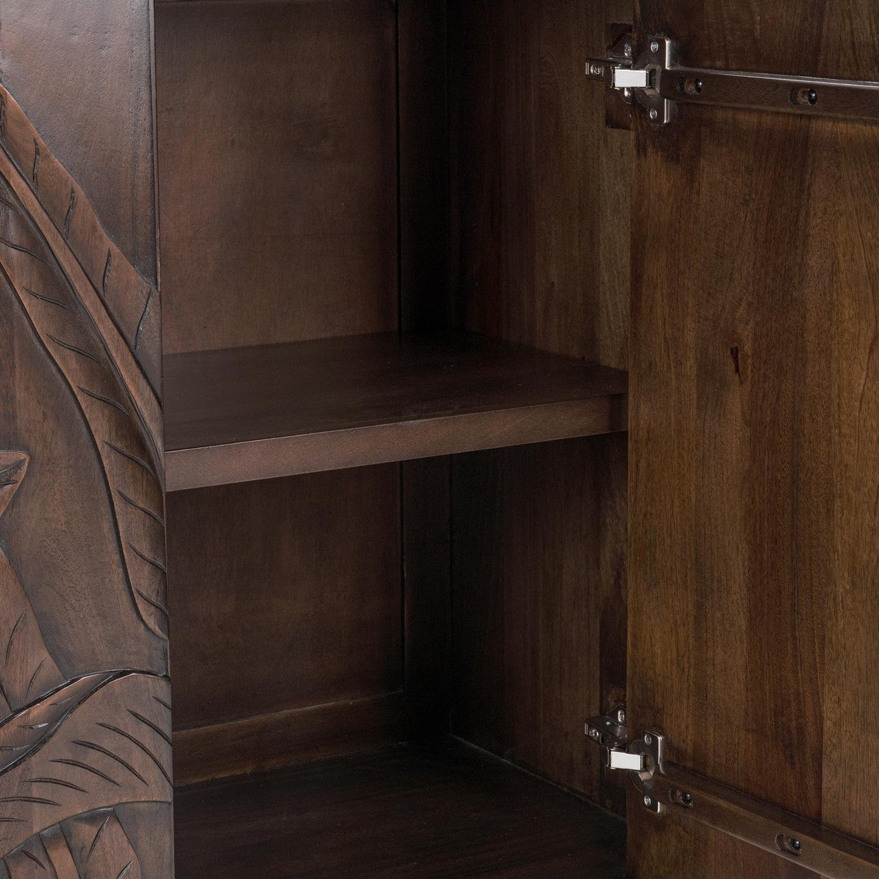 Ledro Solid Wood 2Dr Cabinet - 52011018