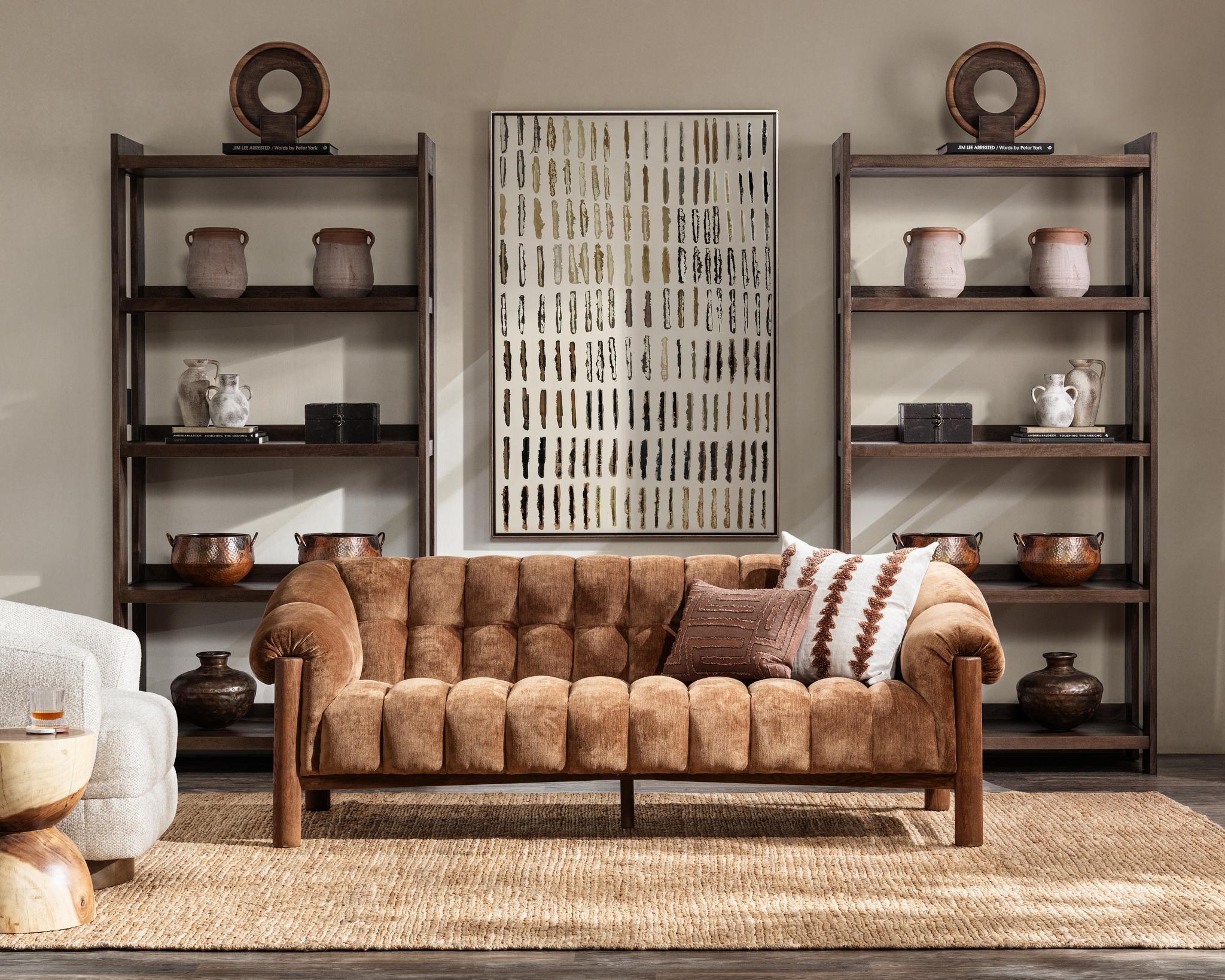 Marine Bookshelf - Cocoa Brown