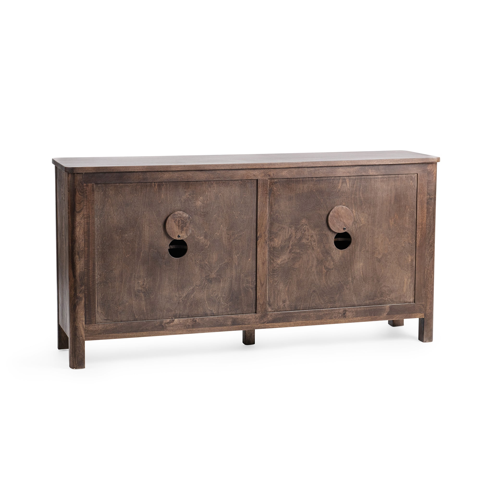 Lina 4 Door Cabinet - Kona Brown