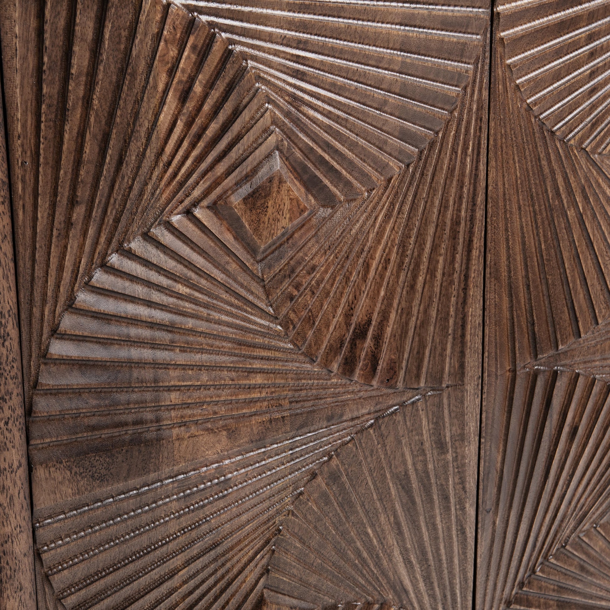 Lina 4 Door Cabinet - Kona Brown