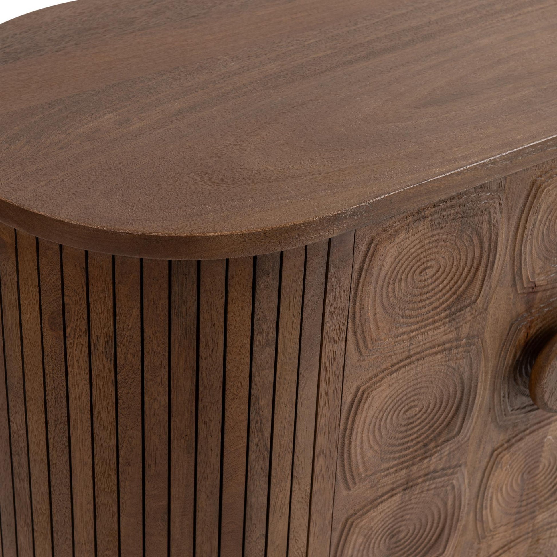 Lyle 4 Door Cabinet - Artisan Brown