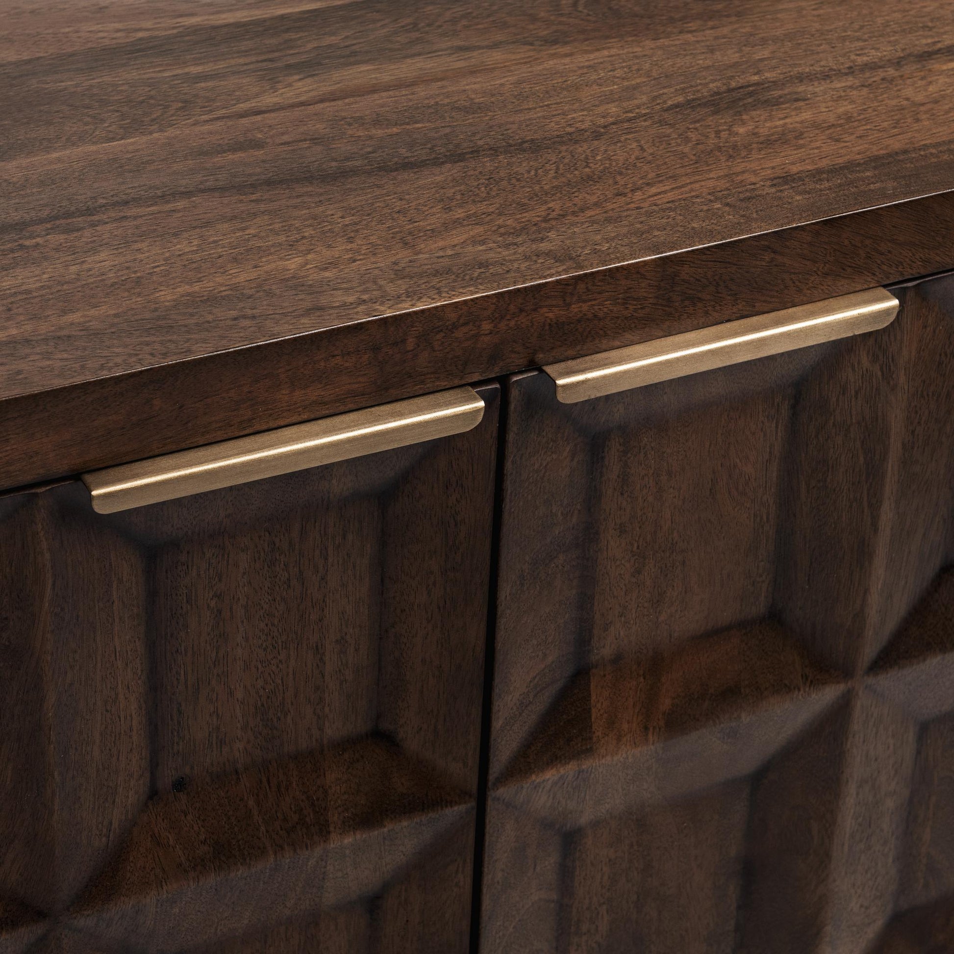 Costa 4 Door Cabinet - Tundra Brown