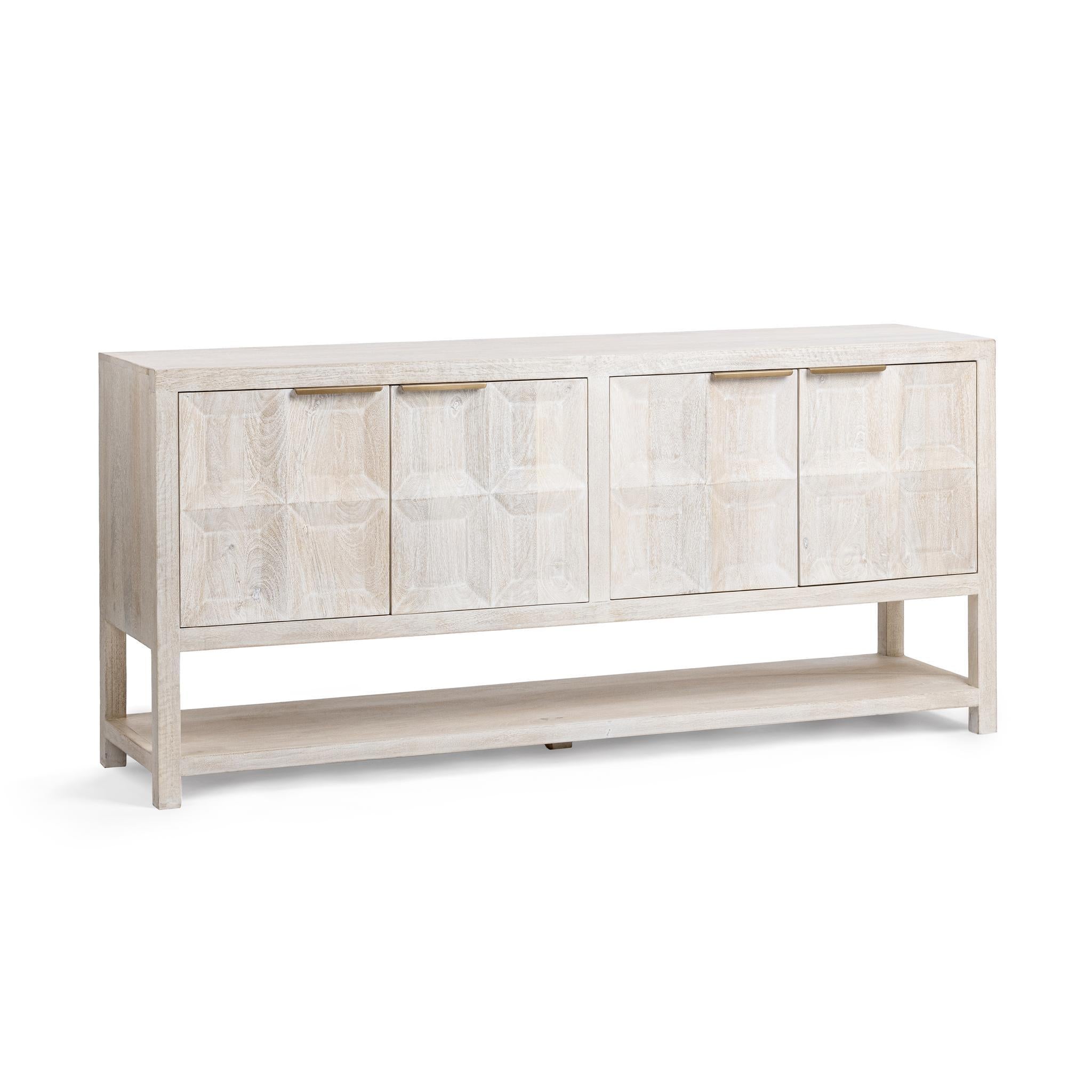 Costa 4 Door Cabinet - Cream