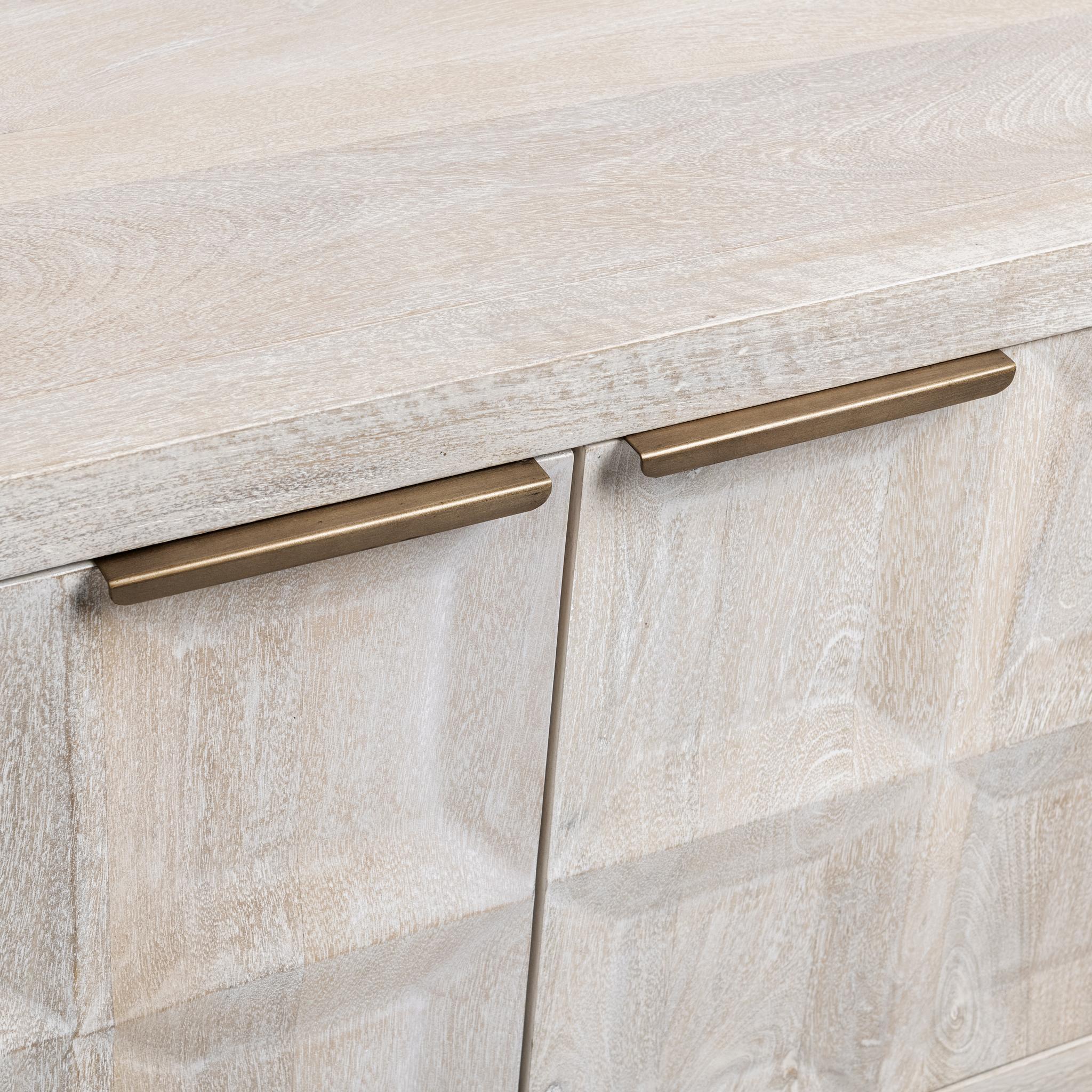 Costa 4 Door Cabinet - Cream