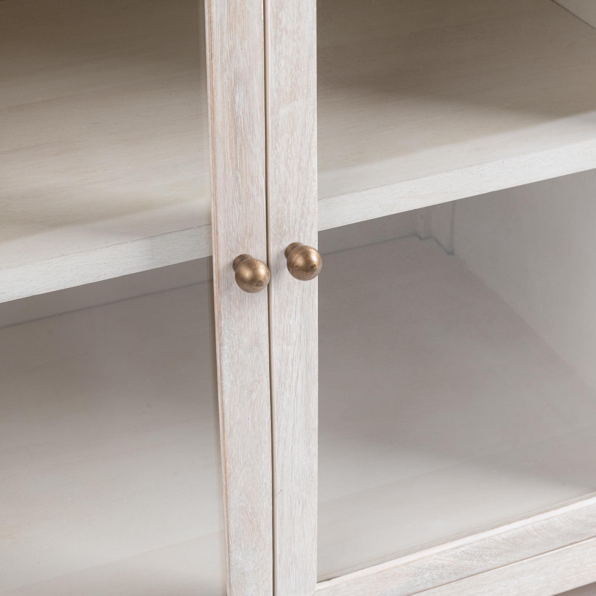 Hera 4 Door Buffet - Creamwood