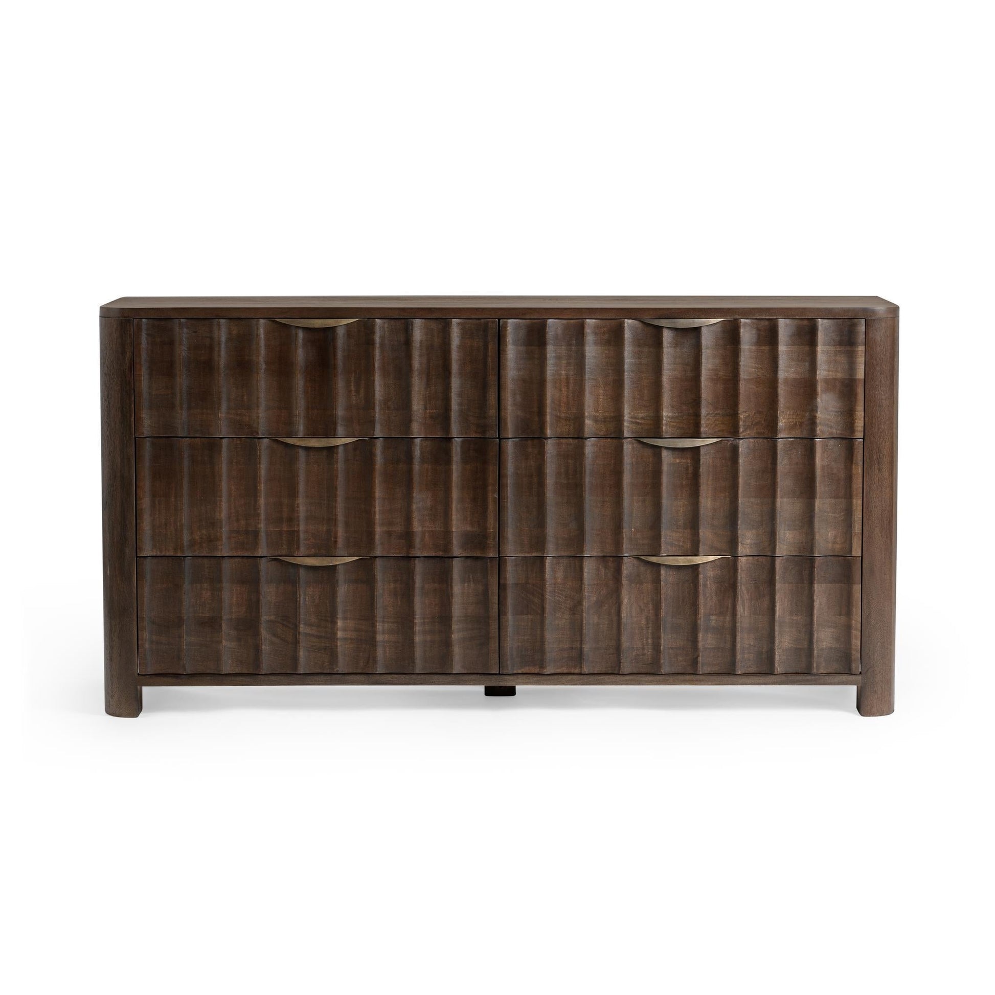 Baylee 6 Drawer Dresser - Cocoa Brown