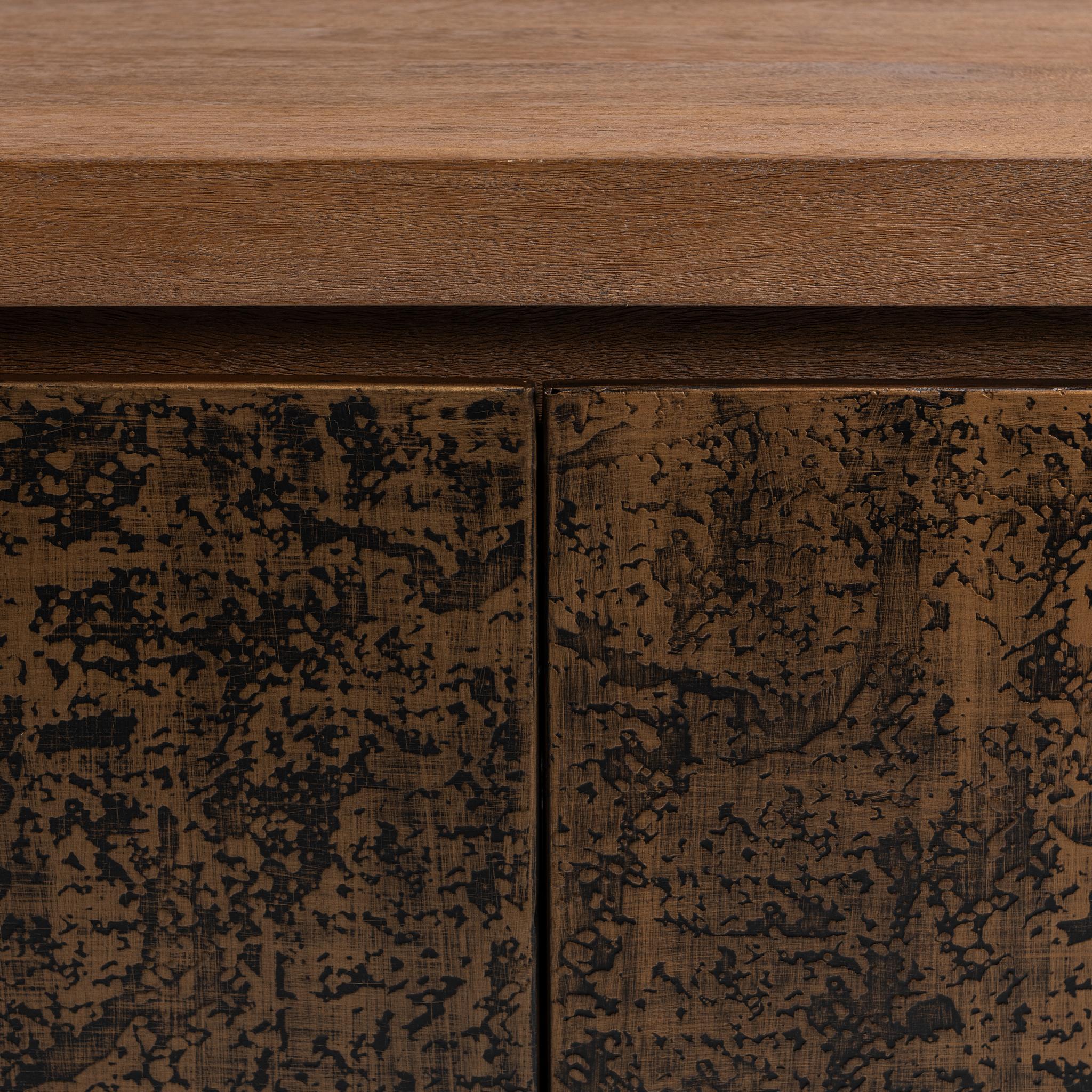 Glendale 4 Door Buffet - Toasted Chestnut