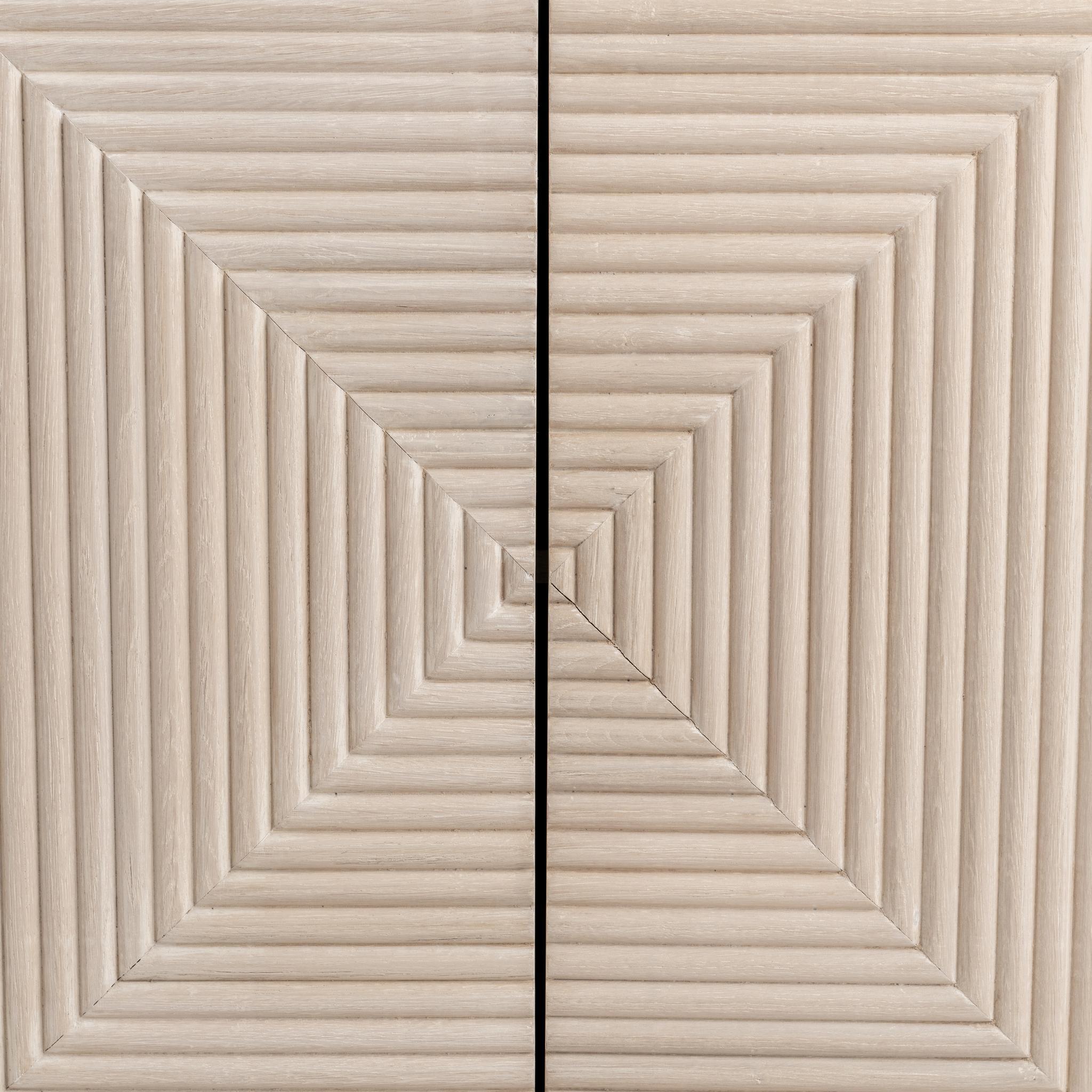 Elina 4 Door Cabinet - Vanilla Grove